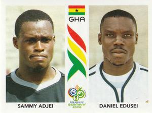2006 Panini World Cup Stickers #313 Sammy Adjei / Daniel Edusei Front
