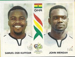 2006 Panini World Cup Stickers #314 John Mensah Front