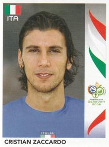 2006 Panini World Cup Stickers #329 Cristian Zaccardo Front