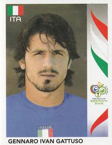 2006 Panini World Cup Stickers #332 Gennaro Gattuso Front