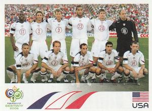 2006 Panini World Cup Stickers #340 USA Front