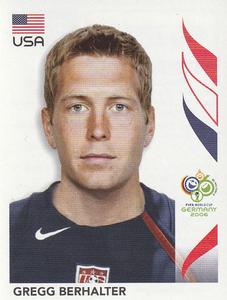 2006 Panini World Cup Stickers #343 Gregg Berhalter Front