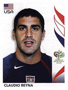 2006 Panini World Cup Stickers #354 Claudio Reyna Front