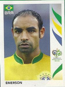 2006 Panini World Cup Stickers #387 Emerson Front