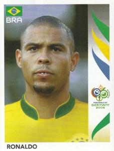 2006 Panini World Cup Stickers #396 Ronaldo Front