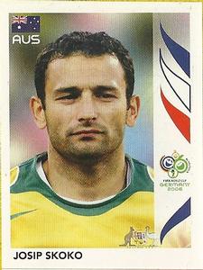2006 Panini World Cup Stickers #427 Josip Skoko Front