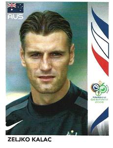 2006 Panini World Cup Stickers #434 Zeljko Kalac Front