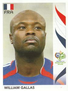 2006 Panini World Cup Stickers #458 William Gallas Front