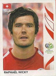 2006 Panini World Cup Stickers #486 Raphael Wicky Front
