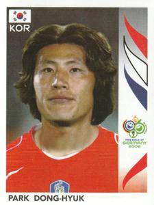 2006 Panini World Cup Stickers #495 Park Dong-Hyuk Front
