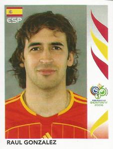 2006 Panini World Cup Stickers #545 Raul Front