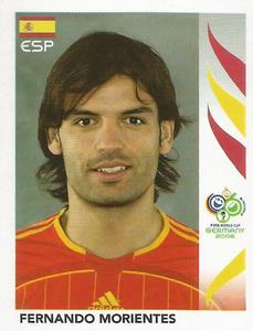 2006 Panini World Cup Stickers #547 Fernando Morientes Front