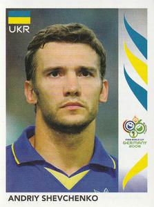 2006 Panini World Cup Stickers #565 Andriy Shevchenko Front