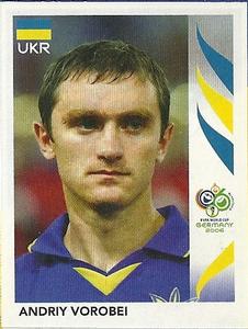 2006 Panini World Cup Stickers #566 Andriy Vorobei Front