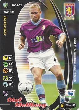 2001 Wizards Football Champions Premier League 2001-2002 Update #9 Olof Mellberg Front