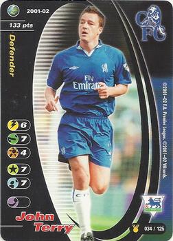 2001 Wizards Football Champions Premier League 2001-2002 Update #34 John Terry Front