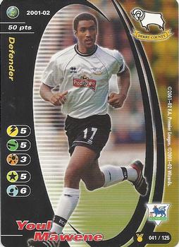 2001 Wizards Football Champions Premier League 2001-2002 Update #41 Youl Mawene Front