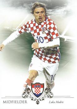 2016 Futera Unique World Football #46 Luka Modric Front