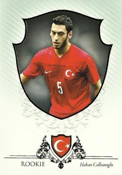 2016 Futera Unique World Football #91 Hakan Calhanoglu Front