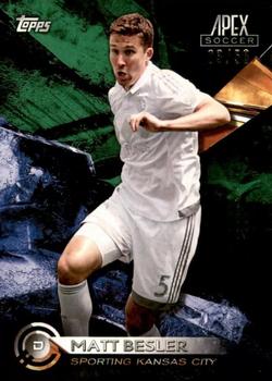 2016 Topps Apex MLS - Green #34 Matt Besler Front