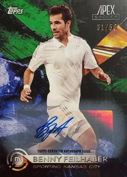 2016 Topps Apex MLS - Autographs Green #37 Benny Feilhaber Front