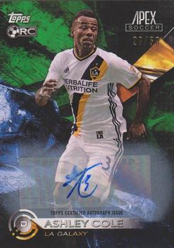 2016 Topps Apex MLS - Autographs Green #81 Ashley Cole Front