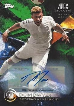 2016 Topps Apex MLS - Autographs Green #92 Dom Dwyer Front