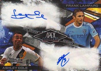 2016 Topps Apex MLS - Dual Autographs #ADA-LC Ashley Cole / Frank Lampard Front