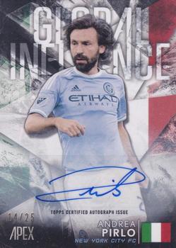 2016 Topps Apex MLS - Global Influence Autographs #GI-AP Andrea Pirlo Front