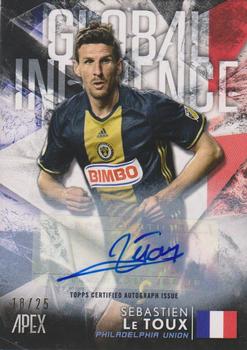 2016 Topps Apex MLS - Global Influence Autographs #GI-SLT Sebastien Le Toux Front