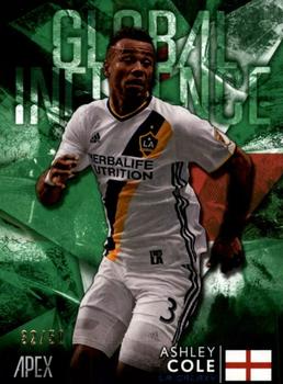 2016 Topps Apex MLS - Global Influence Green #GI-AC Ashley Cole Front