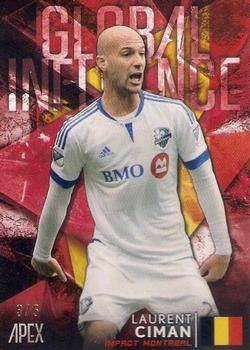 2016 Topps Apex MLS - Global Influence Red #GI-LC Laurent Ciman Front