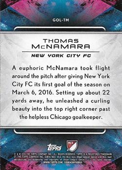 2016 Topps Apex MLS - Golazo! #GOL-TM Thomas McNamara Back