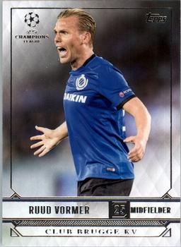 2017 Topps UEFA Champions League Showcase #48 Ruud Vormer Front