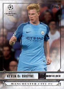 2017 Topps UEFA Champions League Showcase #125 Kevin De Bruyne Front