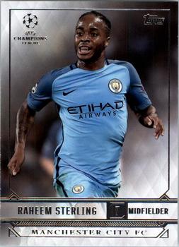 2017 Topps UEFA Champions League Showcase #127 Raheem Sterling Front