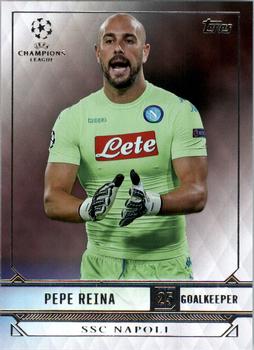 2017 Topps UEFA Champions League Showcase #187 Pepe Reina Front