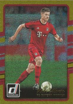 2016-17 Donruss - Gold #41 Xabi Alonso Front