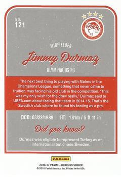 2016-17 Donruss - Gold #121 Jimmy Durmaz Back