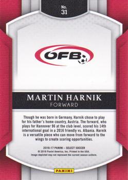 2016-17 Panini Select #31 Martin Harnik Back