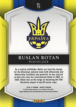 2016-17 Panini Select #71 Ruslan Rotan Back