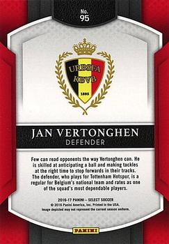 2016-17 Panini Select #95 Jan Vertonghen Back