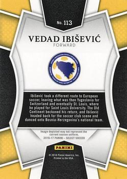 2016-17 Panini Select #113 Vedad Ibisevic Back