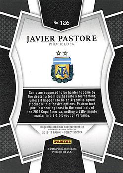 2016-17 Panini Select #126 Javier Pastore Back