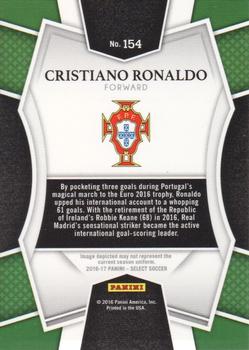 2016-17 Panini Select #154 Cristiano Ronaldo Back