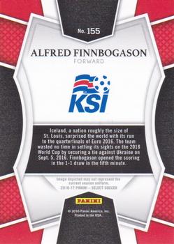 2016-17 Panini Select #155 Alfred Finnbogason Back