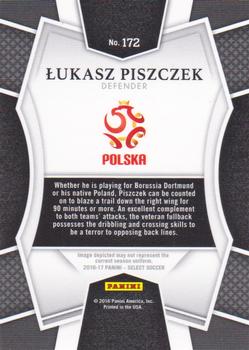 2016-17 Panini Select #172 Lukasz Piszczek Back