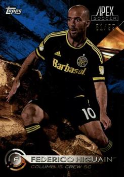 2016 Topps Apex MLS - Blue #35 Federico Higuain Front