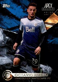 2016 Topps Apex MLS - Blue #85 Octavio Rivero Front