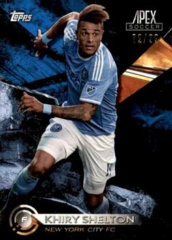 2016 Topps Apex MLS - Blue #86 Khiry Shelton Front